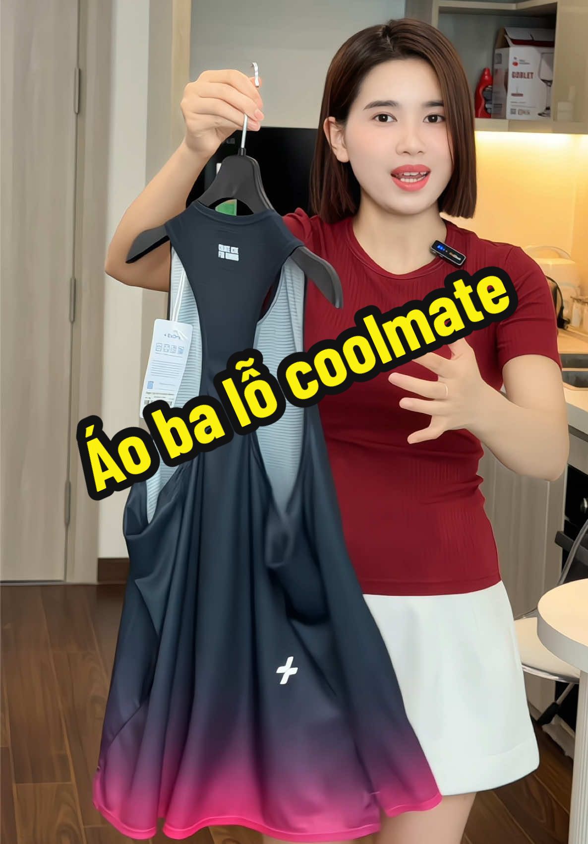 Áo ba lỗ coolmate chạy bộ #kieugialinh #aophongnam #aothunthethao #coolmate 