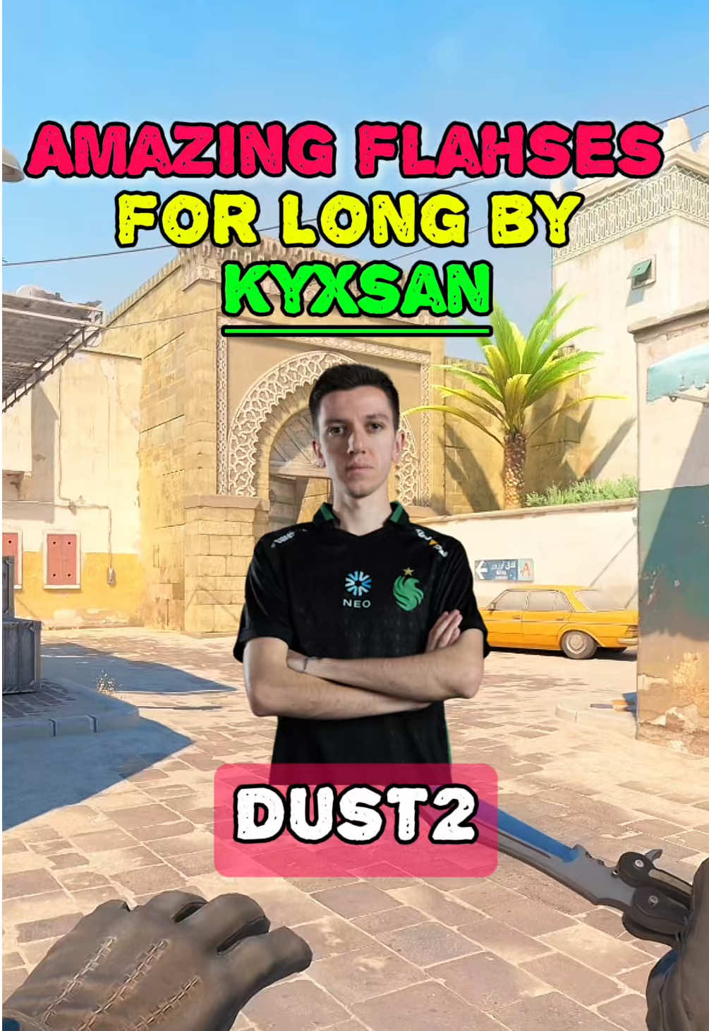 💥CS2 Insane flashes for long by kyxsan 😏 #cs2 #cs2nades #cs2tricks #counterstrike2 #cs2moments #cs2smokes #dust2cs2 #cs2dust2 #dust2nades #cs2flashes 