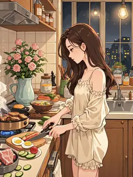Tận hưởng khoảnh khắc ở 1 mình. Tự nấu tự ăn tự dọn. Mọi thứ đều tự lập #cogainhovotu 