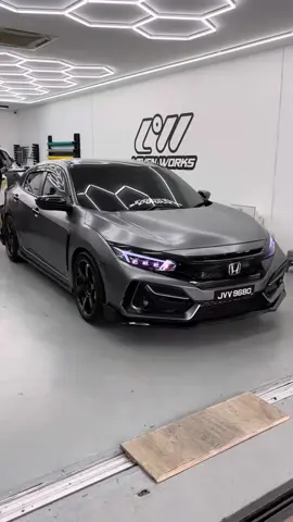 Civic gen 10 lên đồ chơi#xuhuong #vairal #hondacivic #hondaacord #blackautocenter 