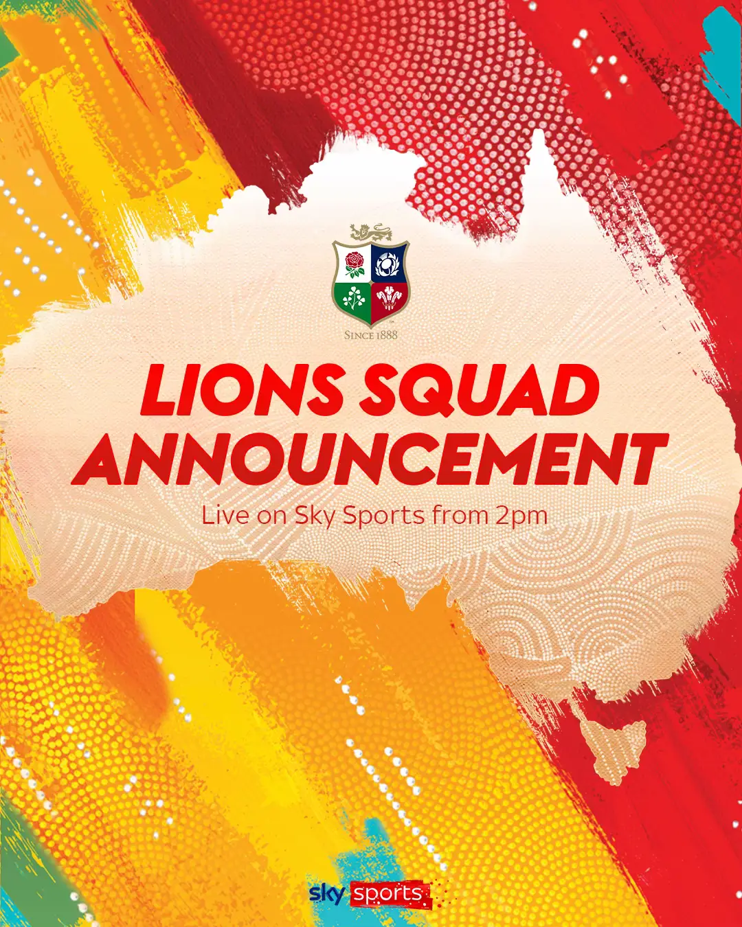 Who will Andy Farrell select? 🏉🦁 Watch the Lions squad announcement at 2pm, today - live on Sky Sports News YouTube 📺 #britishandirishlions #rugbyunion #rugby 