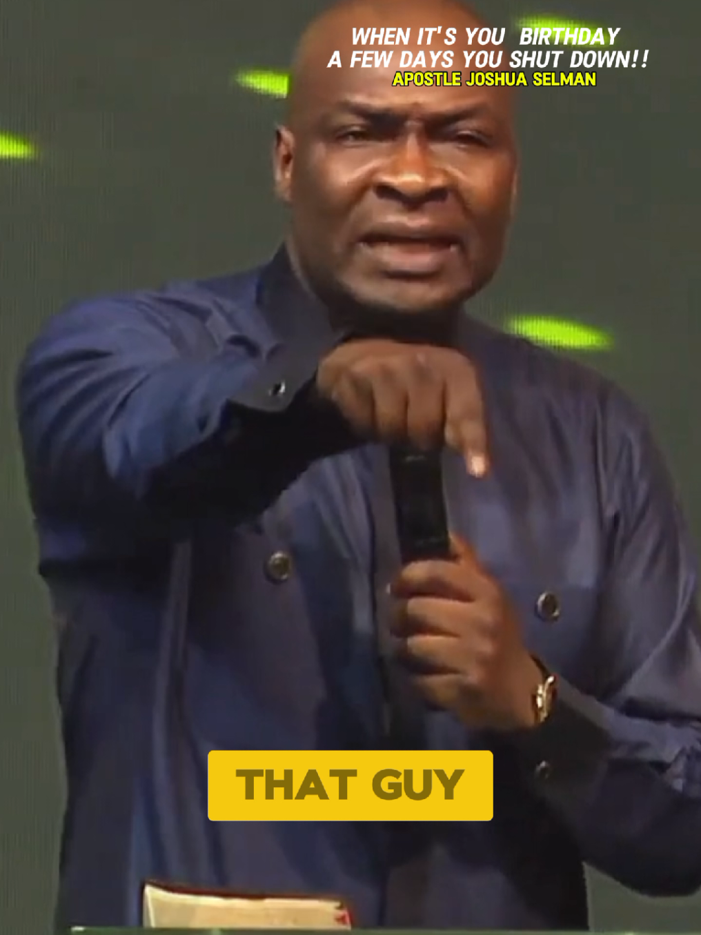 WHEN IT'S YOUR BIRTHDAY A FEW DAYS!!- Apostle Joshua Selman Ninmak. . . . .  #koinonia  #spiritualgrowth  #faithjourney  #inspiration  #kingdommindset #dailylife #reels  #godlywisdom  #purposedrivenlife  #koinoniaglobal #dailylife #dailyprayer #declarations  #christiancontent #firstborn #prayers #fouryou #believers  #jesusislord #jesusname #joshuaselman #jesusislord #believers #fouryou #newyear  #apostlejoshuaselman 