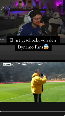 Eli ist geschockt von den Dynamo Dresden Fans😱 #dynamodresden #eliasn97 #eligella #eligellaclips #reaction #eli #fürdich #fyp #viral_videos 