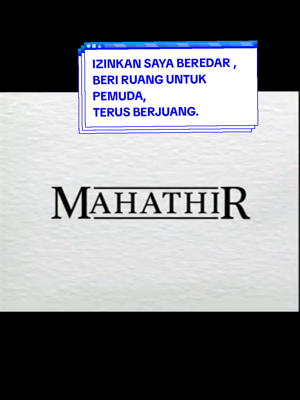 IZINKAN SAYA beredar#displin #amanat #tun #tundrmahathir #drmahathir #perjuanganyangbelumselesai #karisma #fypシ゚ #melayumudahlupa #tundrmahathirmohammad #fyppppppppppppppppppppppp 