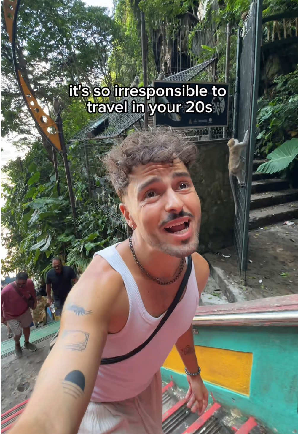 At 27 I literally have half the energy I had at 18. Sooo I’m not sure who’s waiting for what, but imma see the world NOWWWW 🌏🤠 . . . . . #travelcreator #solotravel #digitalnomadlife #fulltimetravel #relatableaf #onewayticketenergy