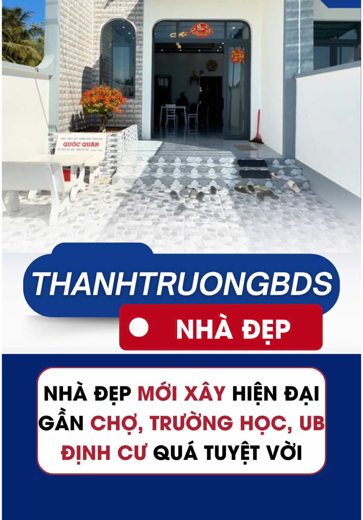 Nhà cấp 4 đẹp mới xây phong cách hiện đại #thanhtruongvinhlong #thanhtruongbds #nhadatvinhlong #nhadatbinhtan #bannha #nhagiarevinhlong #nhacap4vinhlong #bandatvinhlong #nhadep #nhacap4 #nhagiare #nhà_đẹp #nhadepnhome #nhagiarechocongnhan #nhamoi 