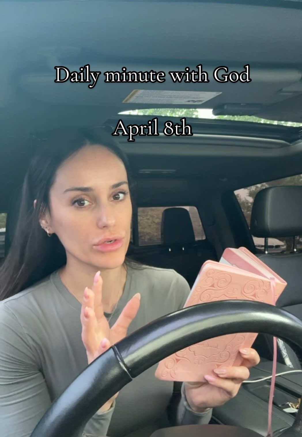 We have to learn and practice to not lose ourselves in a moment of trouble, but immediately seek our father who can do all things  #catholictiktok #catholicgirl 
