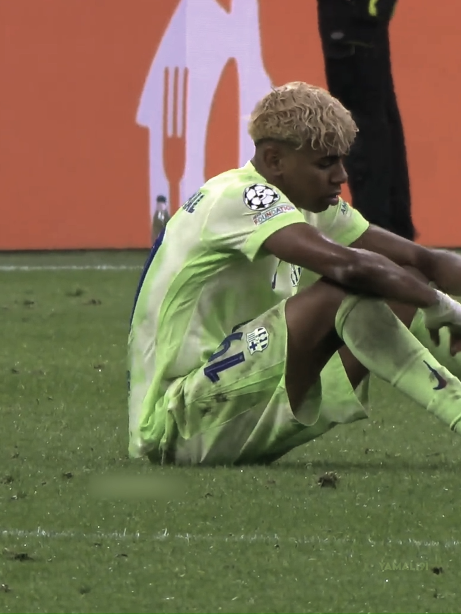 💔 #lamineyamal #barcelona #yamalvsinter #inter #ucl #skills