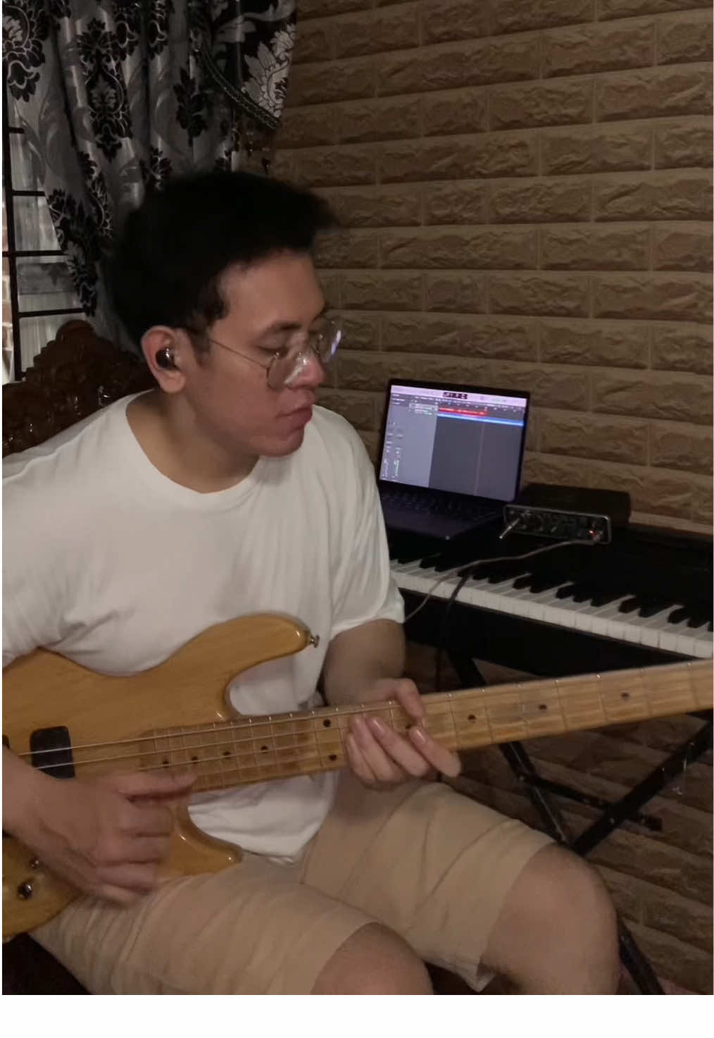 Low end meets legend. Decoy - Miles Davis. • • #milesdavis #slapbass #jazz #fyp #indomusikgram #bass #music #cover 