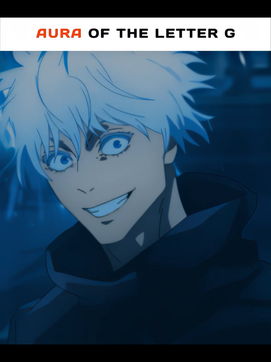 Aura of the letter G>> #gojo #gojousatoru #goku #garou #jjk #jujutsukaisen #animeedit #sabersq 