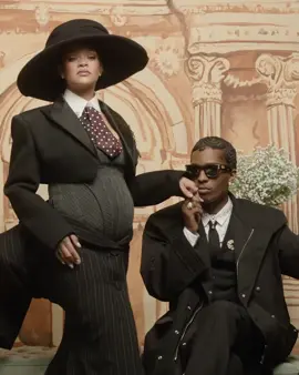 Everyone’s favorite fashion-loving couple #asaprocky and #rihanna stepped into Ruth Ossai's portrait studio at the 2025 #MetGala. Head to the link in our bio for a look at what happened beyond the Met steps on fashion’s most exclusive night.