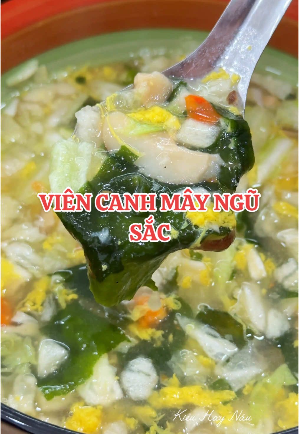 Canh mây ngũ sắc viên tiện lợi #kieuhaynau #review #food #mukbang #isoup #viencanhanlien 