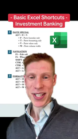 Basic Excel Formulas Investment Banking #investmentbanking  