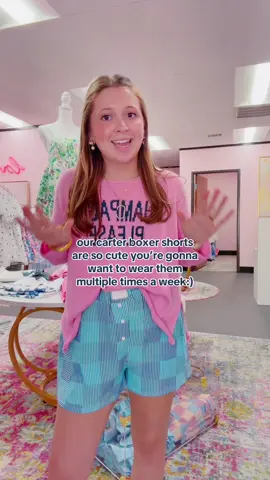 boxer shorts are always gonna make a cute fit🤭🩵 #boxershortsummer #boxershortsoutfits #clothingboutique #outfitinspo #outfitrepeater 