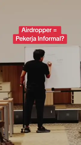 Airdrop Hunter = Pekerja di sektor Informal. credit : YT Ferry Irwandi. #airdrop #ekonomi
