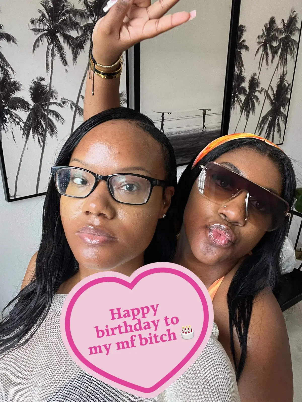 @sofftttttttt  Love you to pieces even though you get on my nerves 🩷 She’s not just my best friend, she’s my whole heart. Happy Birthday, Vanessa 💕 I wish I could be with you today like you were for me but you better believe I’m making it up to you. Love you forever 💖 #bestiebirthday #myperson #happybirthdayvanessa #friends #friendship #bestfriend #birthday #rideoride 
