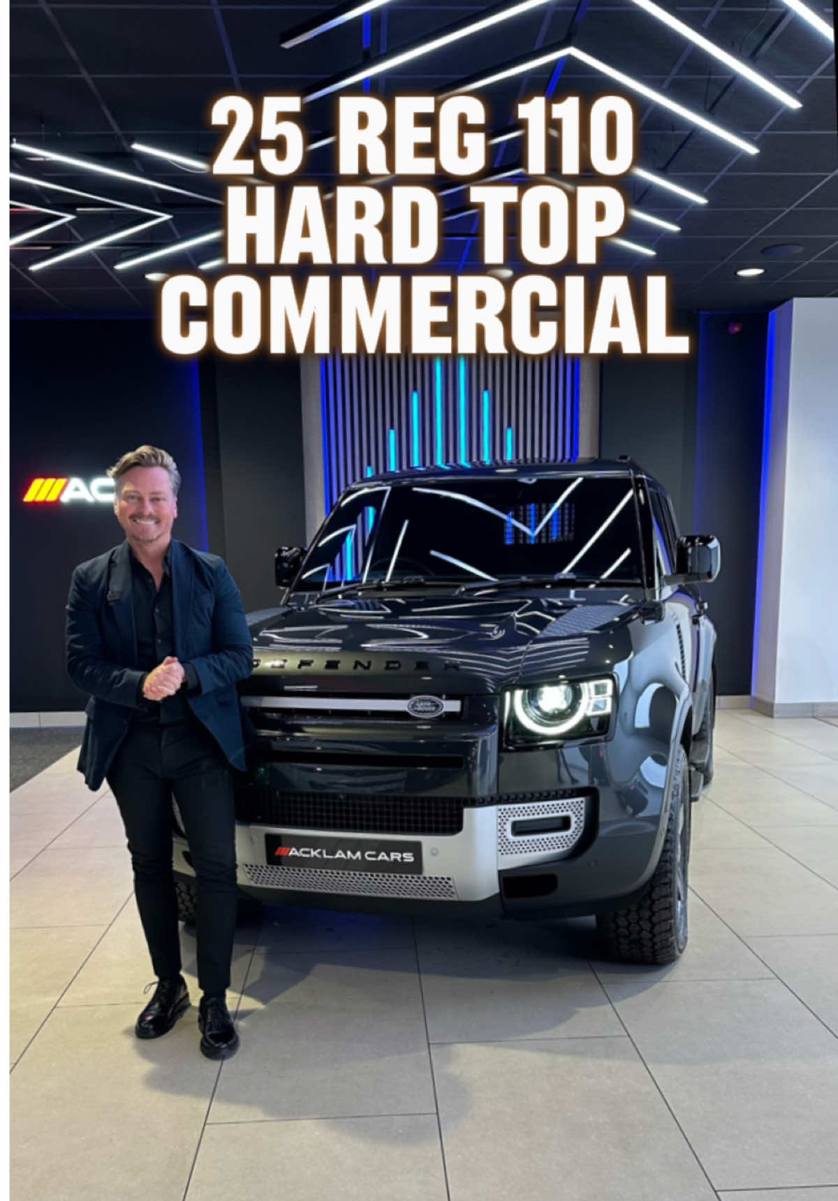 This 3 Seat Hard Top is equipped with standout features including the desirable Front Jump Seat and Electric Deployable Towbar, making it the perfect partner for business or leisure 💼 2025 25 Land Rover Defender 110 3.0 D250 S Hard Top Commercial (3 Seat) (+VAT) Live Priced at £65,990 - PLEASE NOTE: This Defender is VAT Qualifying - Contact Richard on 07919161818 or Business WhatsApp us on 07724101010 📲 Finished in Carpathian Grey Metallic with 20