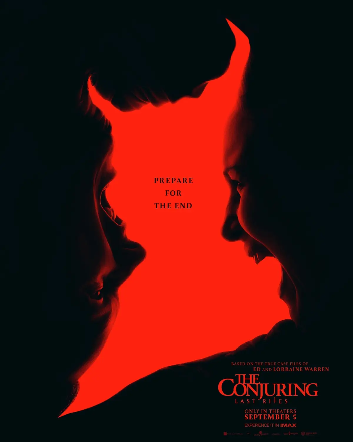 Prepare for the end. #TheConjuring: Last Rites - Only in Theaters September 5.