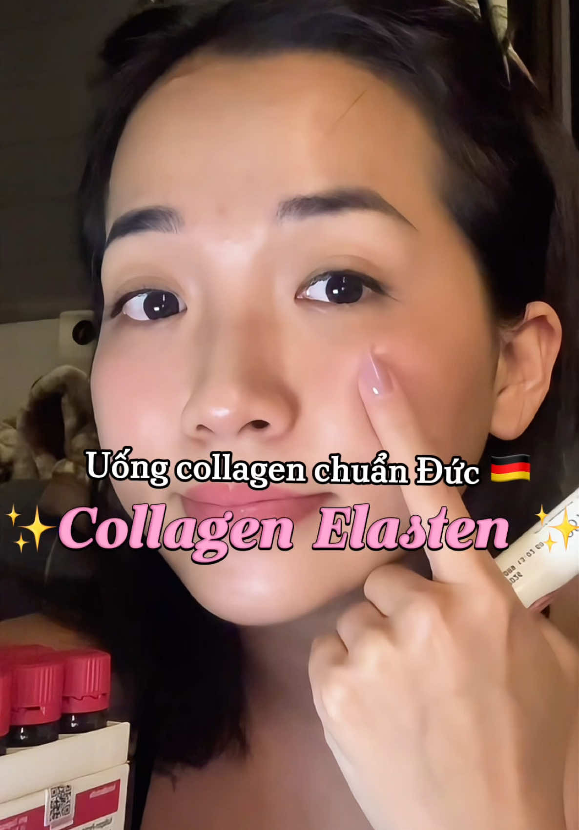Bí quyết chăm da tuổi 27 🥹🍒🇩🇪🤌✨💓 #collagenelasten #collagen #elasten 
