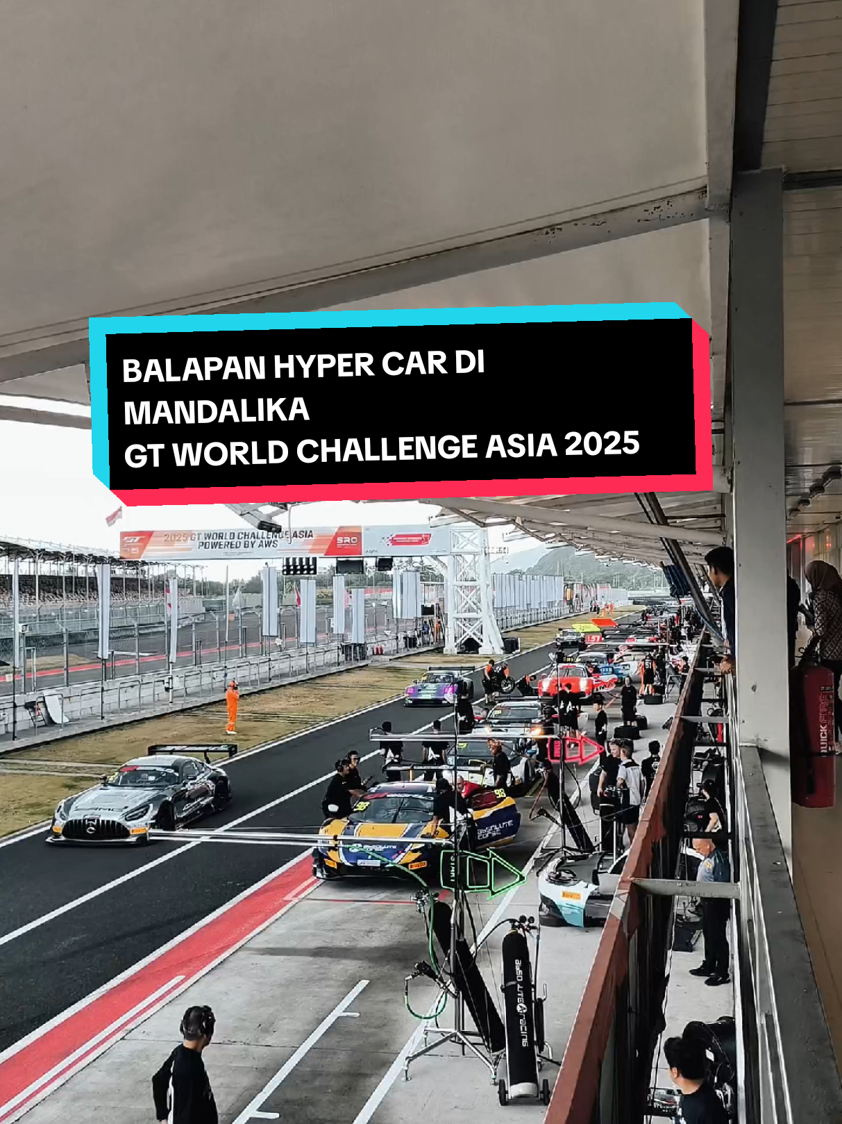 Paid Test GT World Challenge Asia Pertama Mandalika International Circuit Mandalika, 8 Mei 2025-Sesi latihan resmi berbayar (paid test session) menjelang ajang GT World Challenge Asia 2025 di Sirkuit Internasional Mandalika telah rampung digelar dalam tiga sesi pada hari Kamis (8/5). Sejumlah tim memanfaatkan sesi ini untuk mengenal karakter lintasan dan mengatur setelan terbaik jelang sesi kualifikasi. #sirkuitmandalika #mandalika #gtworldchallengeasia #2025