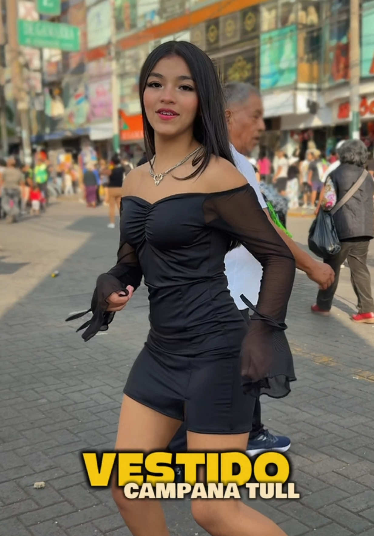 Vestido Campana Tull, pídelo al: 903 575 296. 📞🔥 // Instagram: Cielobellafashion 🛒 #fyp #gamarra #vestido #enviosatodoelperu #viral 