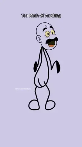 too much of anything 1 (ANIMATION MEME) #shorts