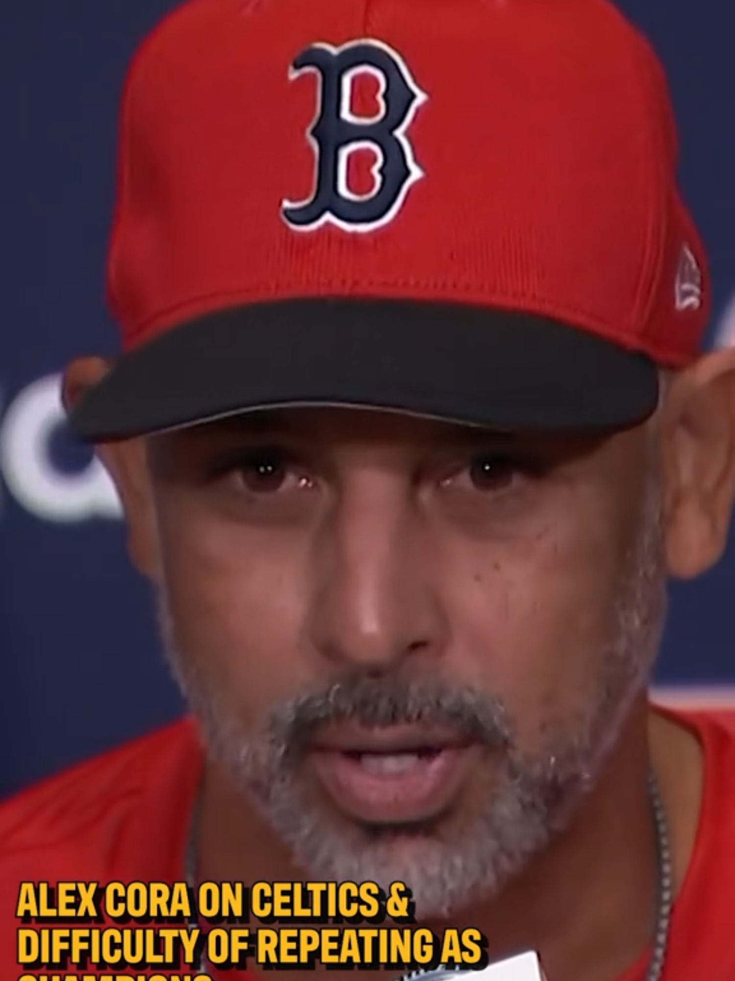 Alex Cora weighs in on the Celtics ☘️