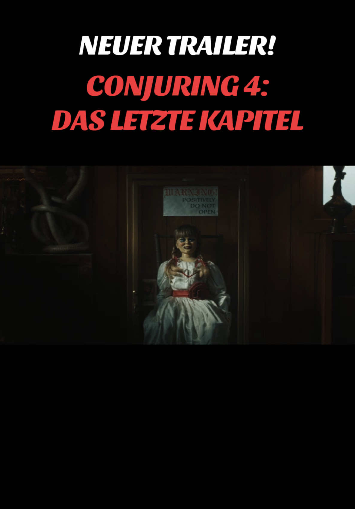Hier ist der gruselige 1. Trailer zu CONJURING 4: DAS LETZTE KAPITEL!😱 Ab 04.09.25 nur im Kino!  #conjuringhorror #trailer#horrorfilm#trailerreaction #horrortok #annabelle  