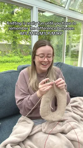 Please tell me it gets better😭😭😂 #knitting #knittersoftiktok #knitsweater #knitpullover #hooksandheelers 