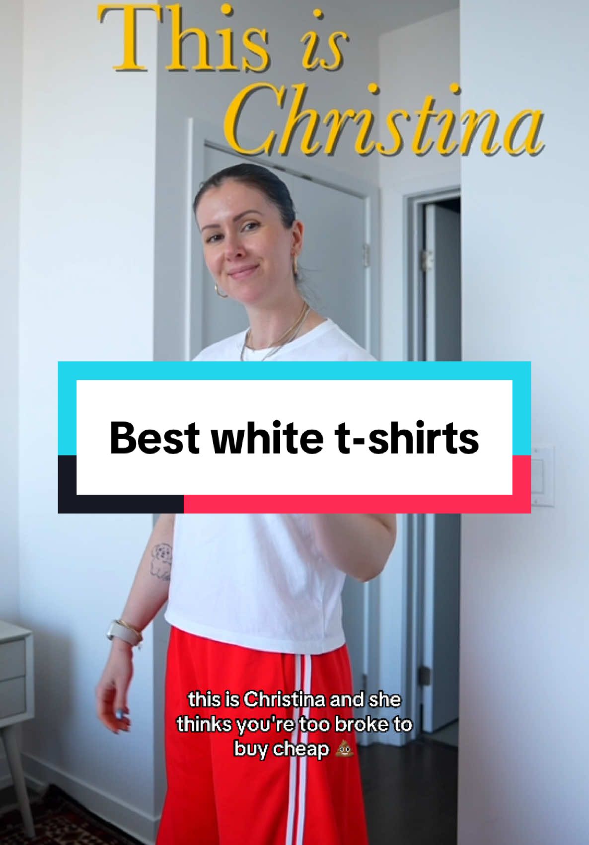 The top 3 best white t-shirts that are actually worth the money - all under $60! #whitetee #whitetshirt #bestwhitetshirt #uniqlo #cos #everlane #wardrobebasics @Everlane @UNIQLO Canada @COS 