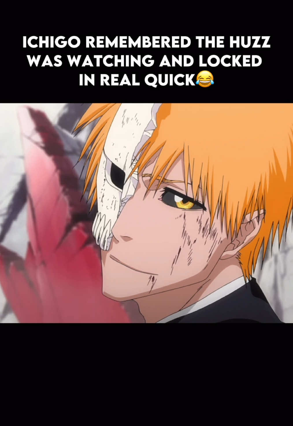 Ichigo did Grimmjow dirty😂 #bleach #ichigo #anime 