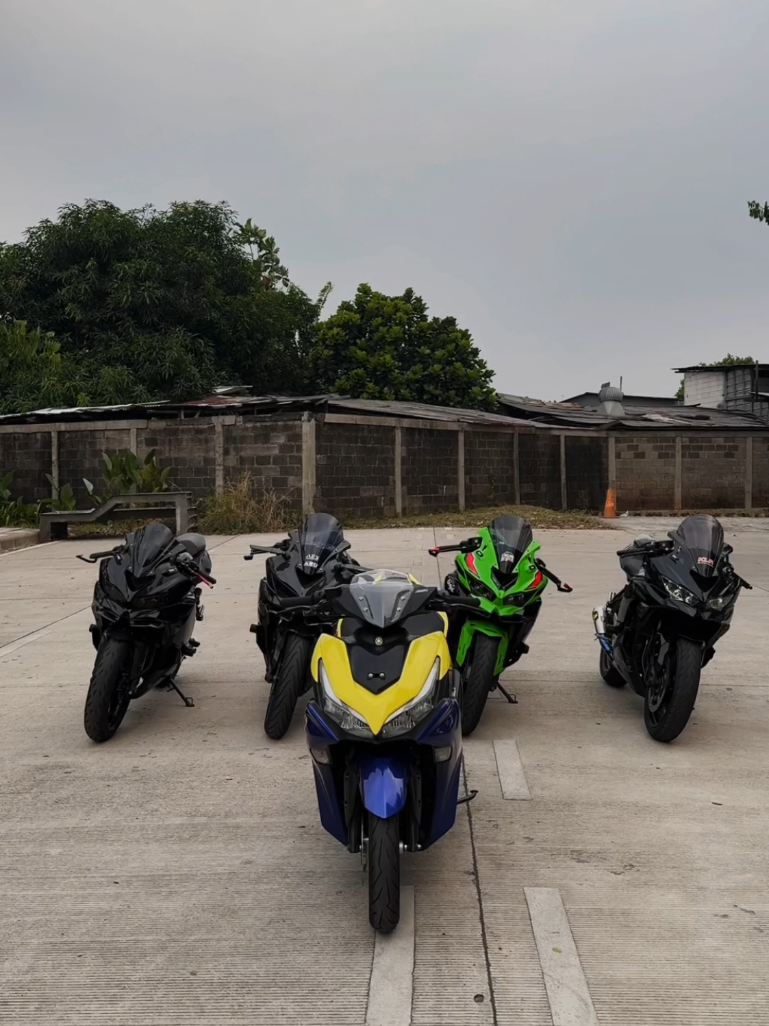 yamaha selalu di depan 🤩 #zx25r #aerox 