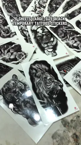 Black temporary tattoo#temporarytattoo #tattooideas #tattoo #tattooartist #fashion #fyp #cool #tattoos 