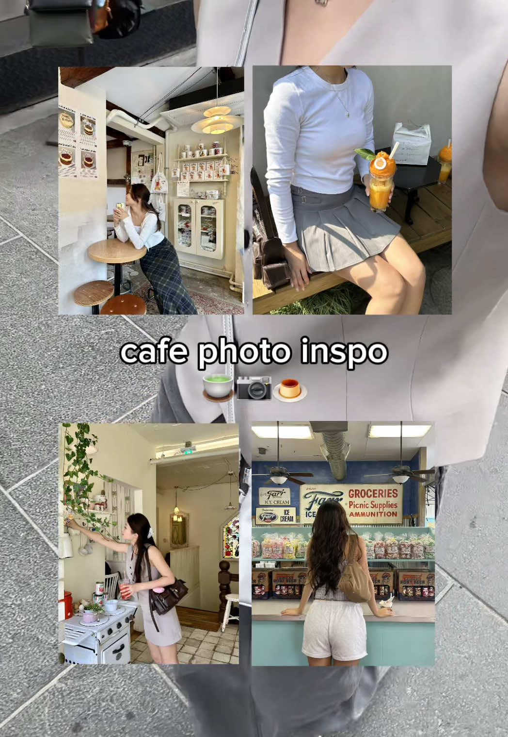 Cafes with aesthetic interiors basically make up half the fit ☕️ Follow for more photo inspo! #cafeaesthetic #outfitideas #howtopose #posingtips #photoideas #posingideas #casualoutfit 