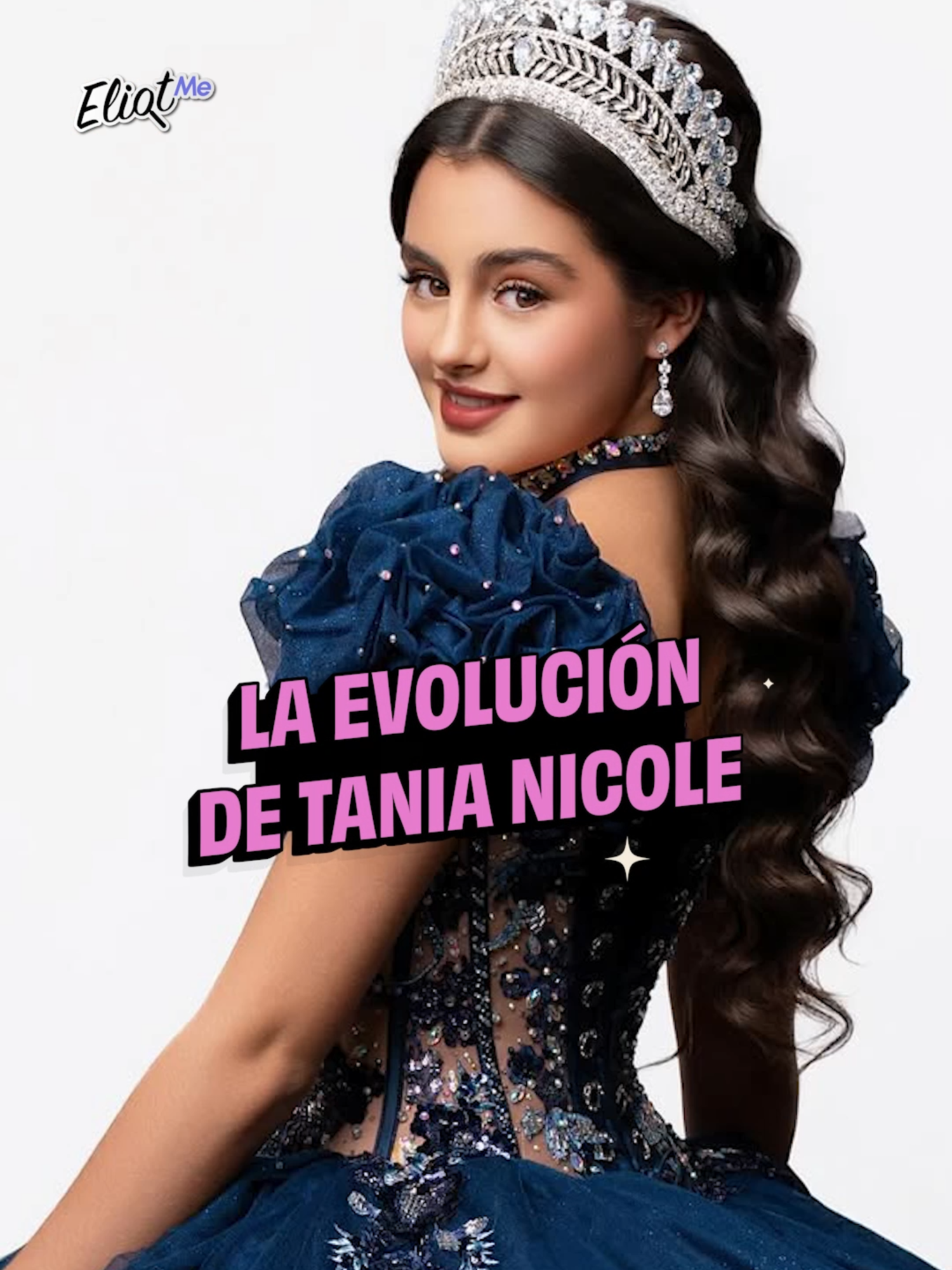 Así ha evolucionado Tania Nicole a lo largo de los años. 🤩 #chismecito #trends #creadores #tik_tok #tiktokers #shippeos #actores