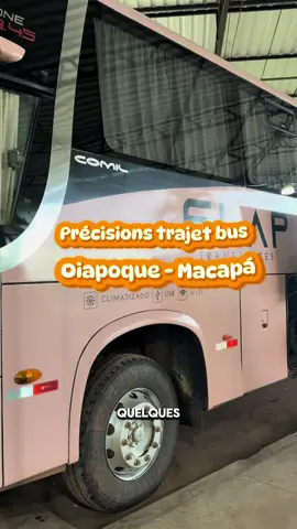 🇬🇫🇧🇷Trajet Saint-Georges - Oiapoque - Macapá suite à vos questions j’apporte quelques précisions 😉 Merci à toutes et à tous pour vos nombreux retours 🙏🏾 et n’hésitez pas si vos avez d’autres questions 😃 #delaguyaneaubresil #oiapoque #macapa #oiapoquemacapa #busoiapoque #flaptransporte #guyanebresil #guyane #bresil🇧🇷 #bresil #brasil #brasil🇧🇷 #guyanetiktokeurs #guyanetiktok #tiktokguyane #tiktokguyane🇬🇫☀️ #guyanaise🇬🇫 #guyanais #guyanefrancaise🇬🇫 #guyanefrancaise973 #saintgeorgesdeloyapock 