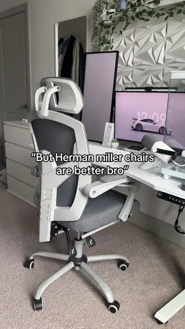 You don’t have to spend THOUSANDS on a chair if you don’t have the money 🙏 #chair #ergonomic #hermanmiller #officechair #gamingchair #gaming #desk #chairs 
