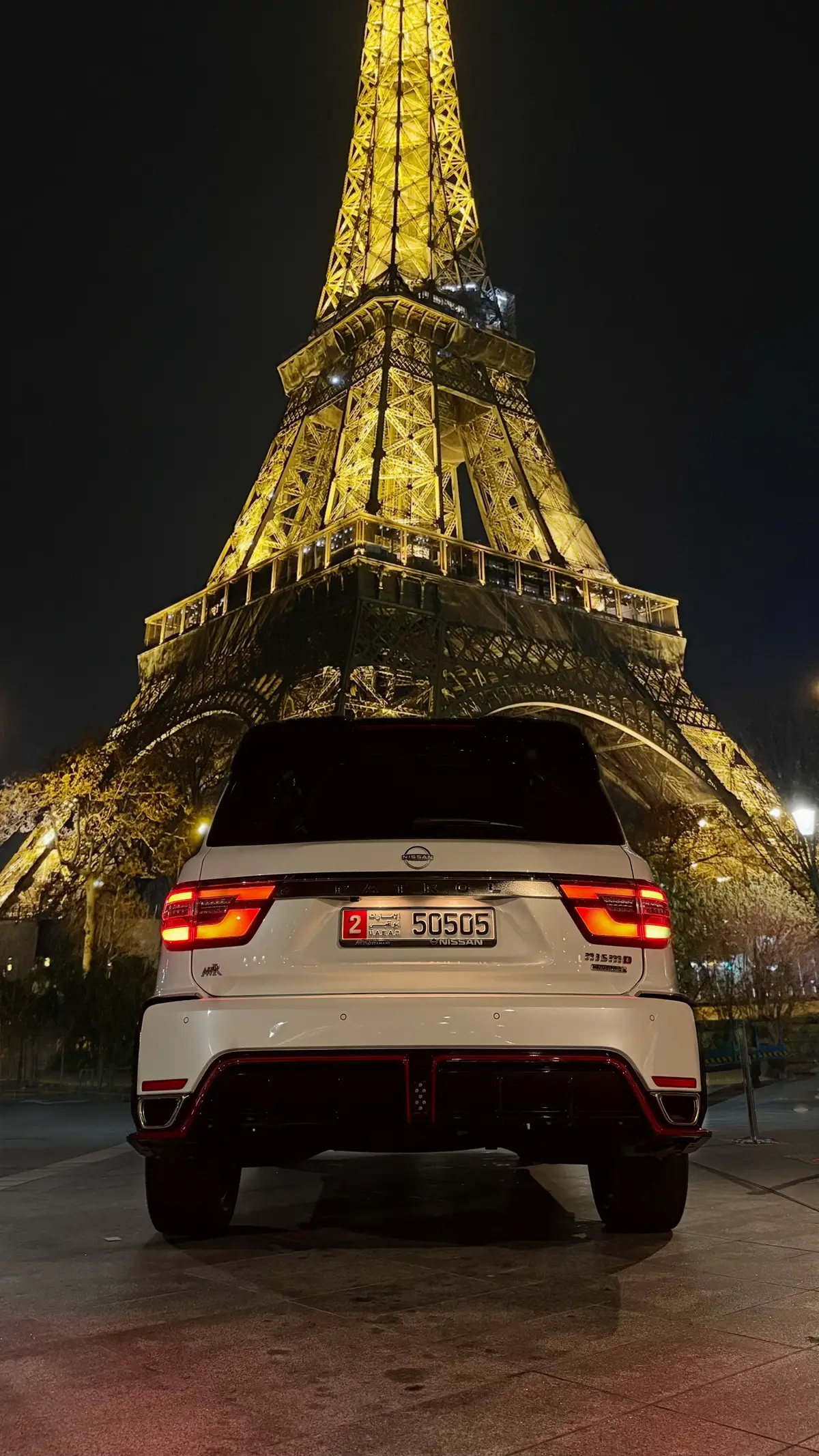 Nismo x Paris ✨                                                                           #foryourpage #4u #fypシ #nissanpatrol #nismo #نيسمو_بوسالم #باترول_نيسمو #اكسبلورexplore #y62 #paris #باريس 