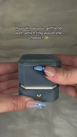 How well do you know her? 🙈 #ring #jewelry #sterlingsilver #silverjewelry #giftsforher #diamond #jewelryaddict #jewelrylover #promisering #engagementring #Love #couple #fyp 