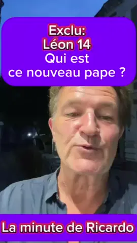 Exclu: Leon 14, qui est ce nouveau Pape? #pape #leon14 #tendance #vatican #Dieu #Marie 