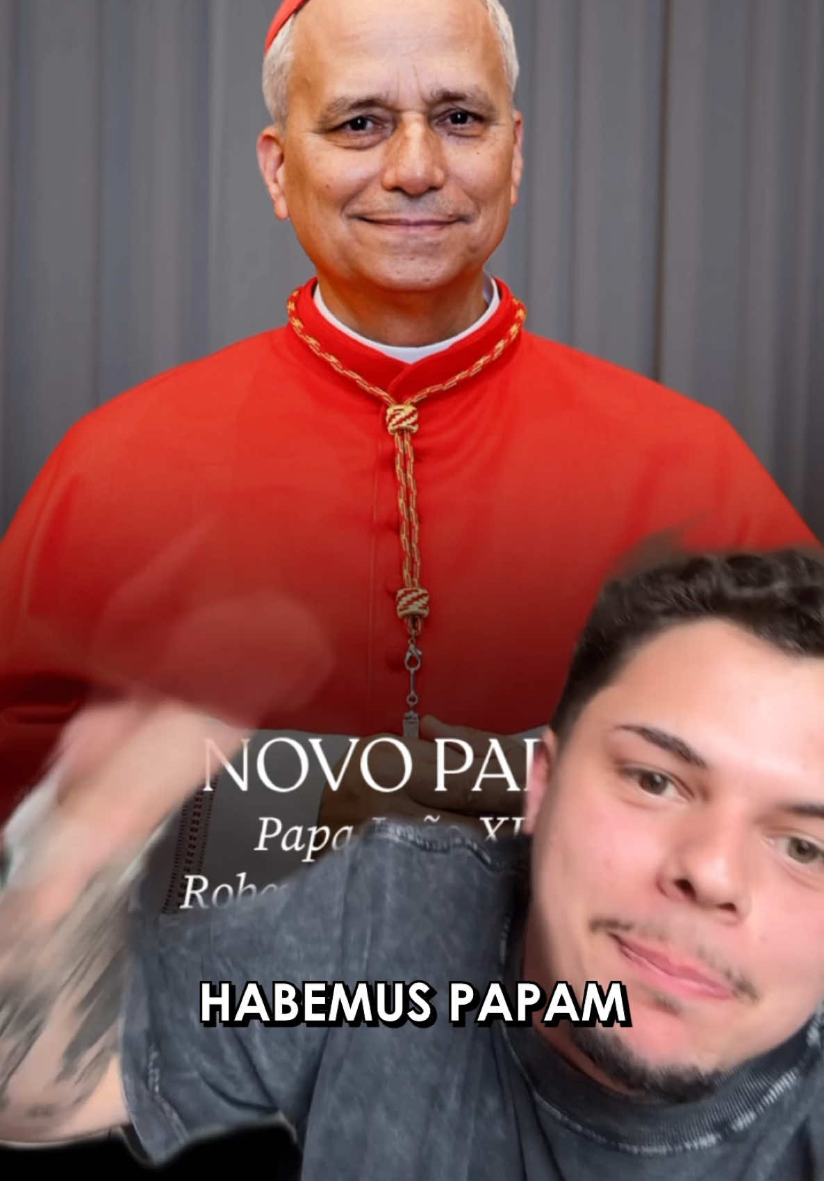 HABEMUS PAPAM: conheço o NOVO PAPA LEÃO XIV 🔔⛪️🦁 #news #fyp #papa 
