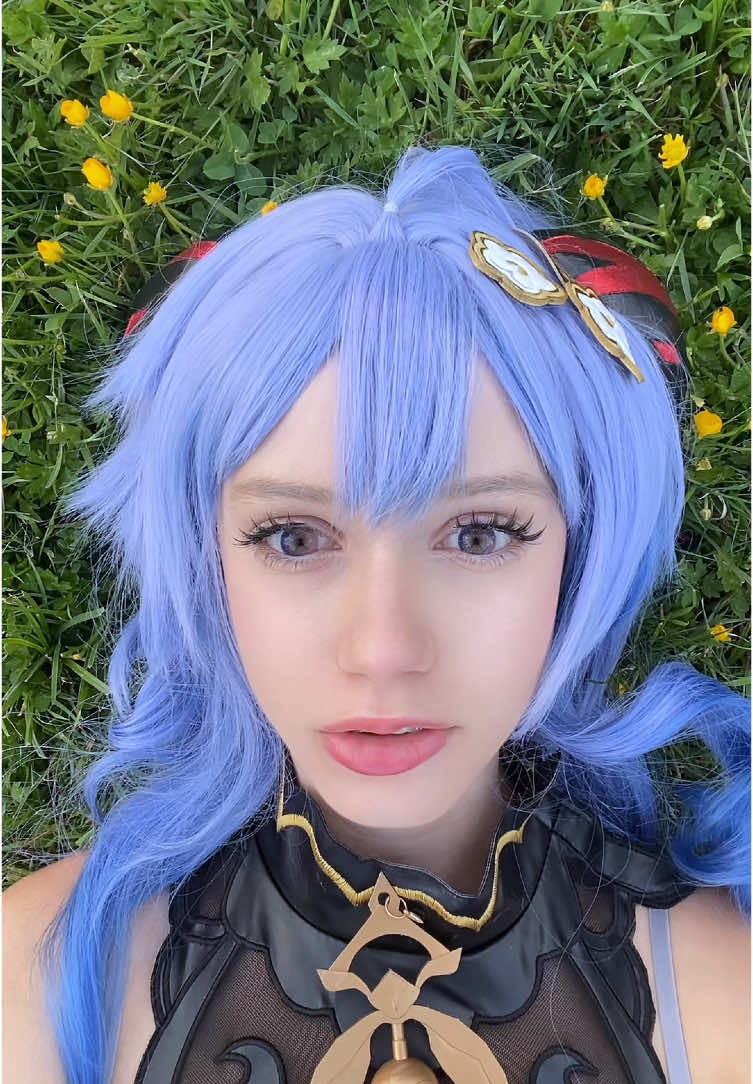 Sorry for shaky camera I can’t really control my shaky hands. #sleepyeli #fyp #viral #cosplay #foryoupageofficially #ganyucosplay #ganyugenshinimpact #genshintok ##
