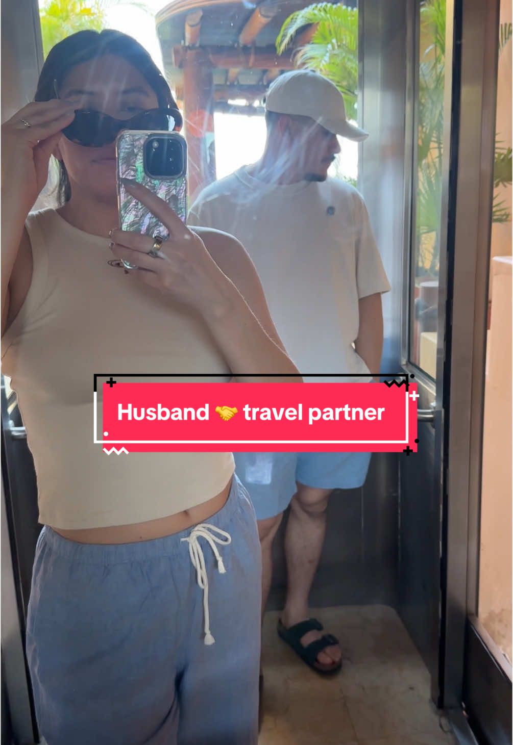 Traveling with you was always the point 🚀🥰 #trending #husbandwife #travelpartner #travelbucketlist #traveltiktok #marriedlife 