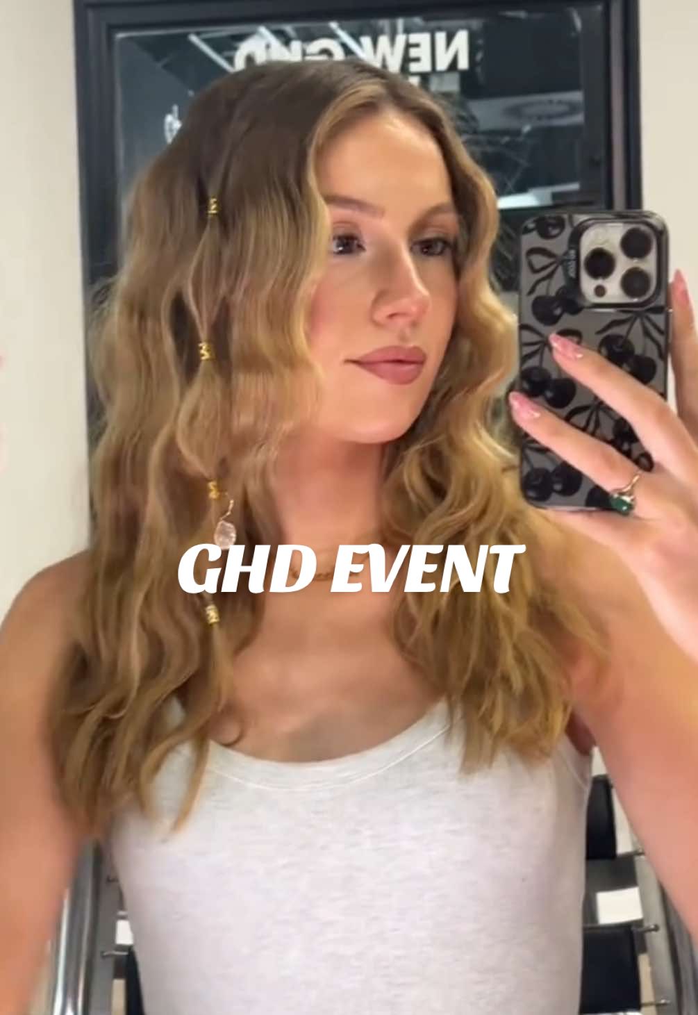 GHD sure know what their doinggg✨🖤 tutorial coming soon! #wavyhair #waves #ghdwaves #hair #communityxseen @ghd @Community X SEEN 