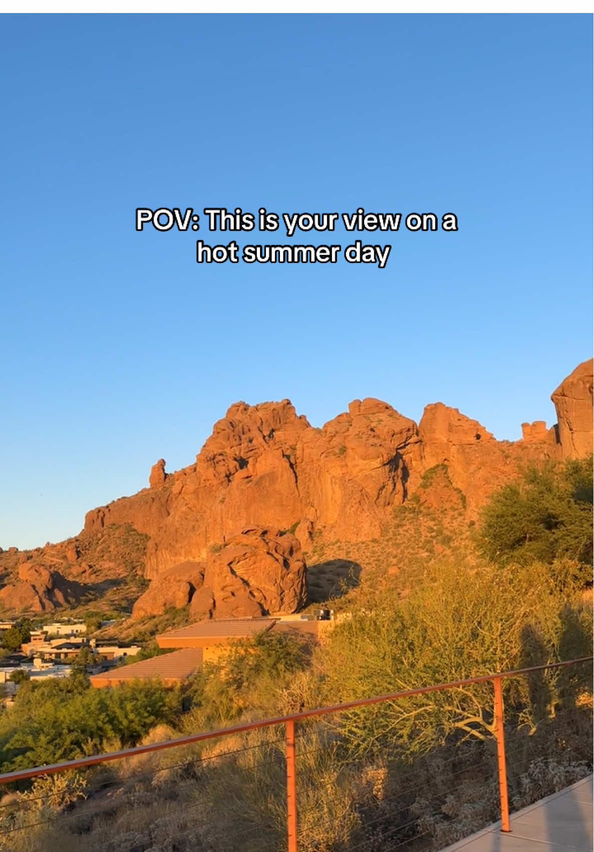 <Camelback Mountain Views. Desert life is beautiful 