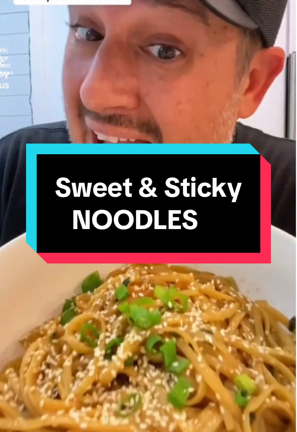 Easy Noodle recipe. Such a delicious comfort food. #noodles #noodlesrecipe #easy #EasyRecipe #EasyRecipes #cooking #stickynoodles 