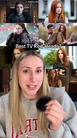 I realised that most of my favourite TV shows have a strong red-head character, so here are my top 5📺 #WhatToWatch #gameofthrones #sansastark #jonsnow #doctorwho #amypond #ameliapond #karengillan #mattsmith #desperatehousewives #breevandekamp #suits #donnapaulsen #scoobydoo #daphneblake #tv #tvshow #tvrecommendation 