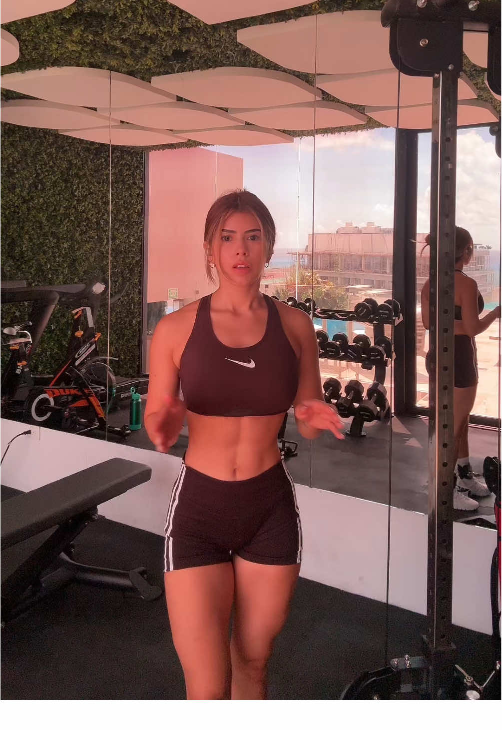 ok pls bare w me im literally working out while making this video so it’s raw and unfiltered but after looking at this video maybe I should choreograph this lol what do yall suggest?  🫶🏼🫶🏼 #legworkout #gluteworkout #voiceover #gymworkout #workoutroutineforwomen #workoutroutine #exercisetips 