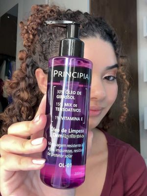 Óleo de limpeza demaquilante da Principia por apenas R$ 59