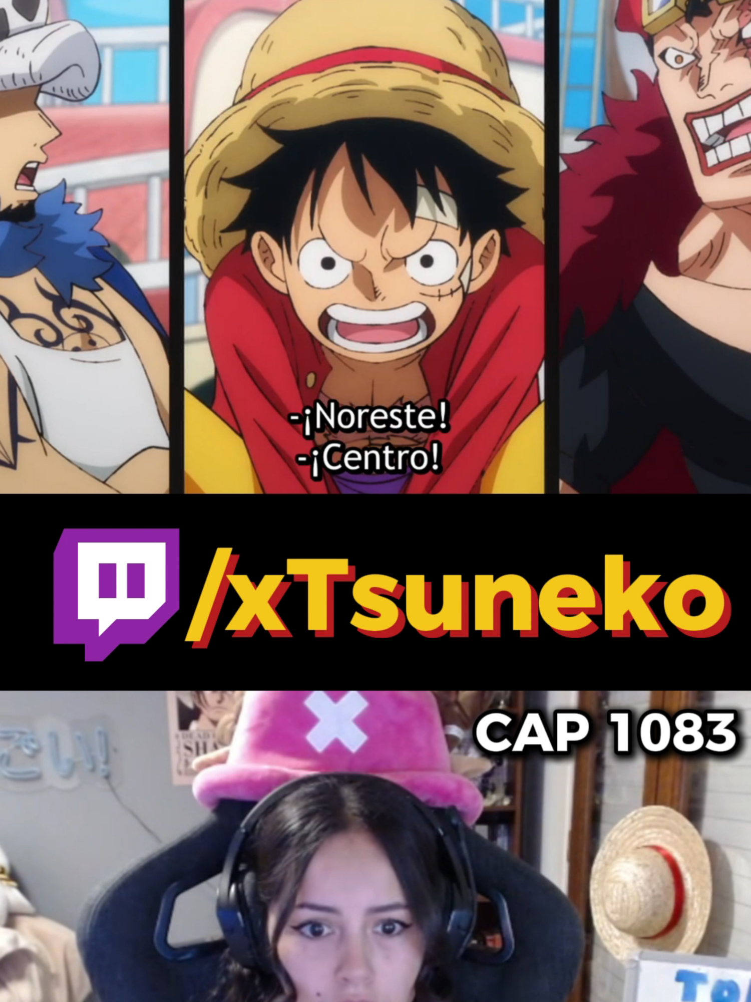 LUFFY SE VA SIN DESPEDIRSE #onepiece #monkeydluffy #luffy #zoro #nakama #mugiwara #roronoazoro #kaido #wano #bigmom #yonko #onepiecereaction #anime #animereaction #gear5 #joyboy